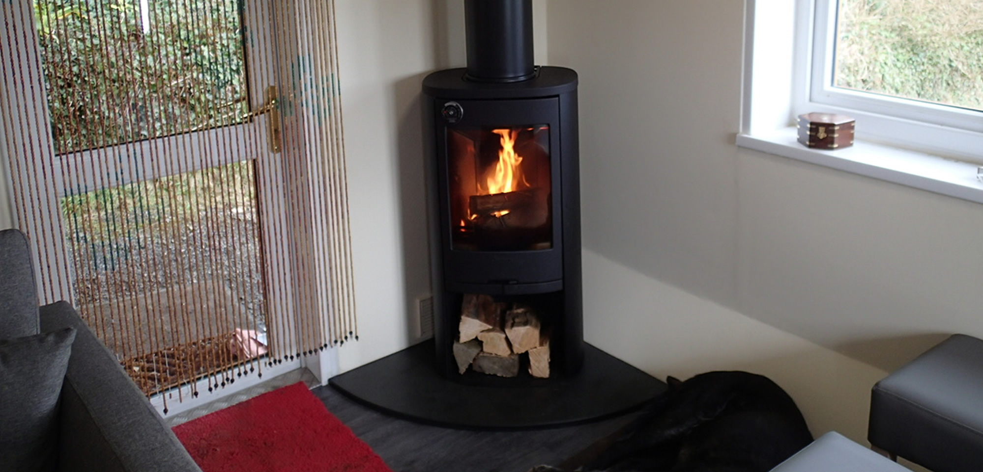 Rose Lodge Wood Fire